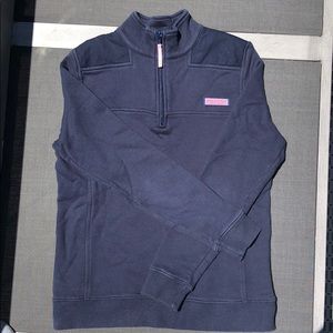 Vineyard vines navy quarter zip pullover